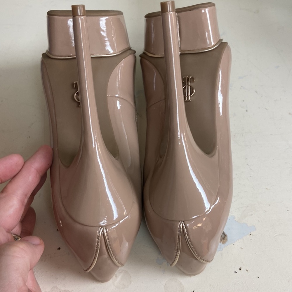 Jennifer Lopez Platform High Heels size 7 medium - Picture 10 of 12